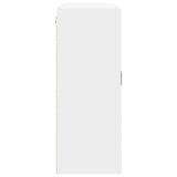 Kitchen Wall Cabinet White 80 x 31 x 80 cm Engineered Wood - Close-Up Angle