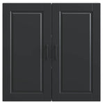 Wall Cabinet PORTO Black 80 x 31 x 80 cm Engineered Wood