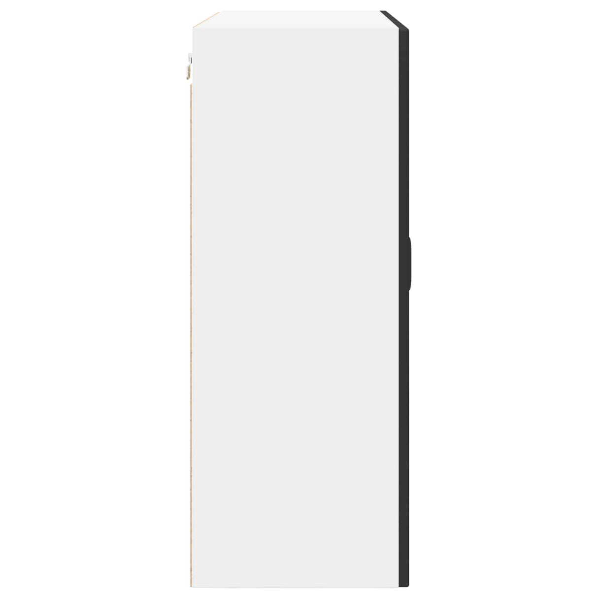 Wall Cabinet PORTO Black 80 x 31 x 80 cm Engineered Wood