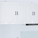 Wall Cabinet PORTO High Gloss White 80 x 31 x 80 cm