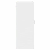 Wall Cabinet PORTO High Gloss White 80 x 31 x 80 cm - Close-Up Angle