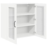 Kitchen Wall Cabinet White 80 x 31 x 80 cm Engineered Wood - 45-Degree Angle