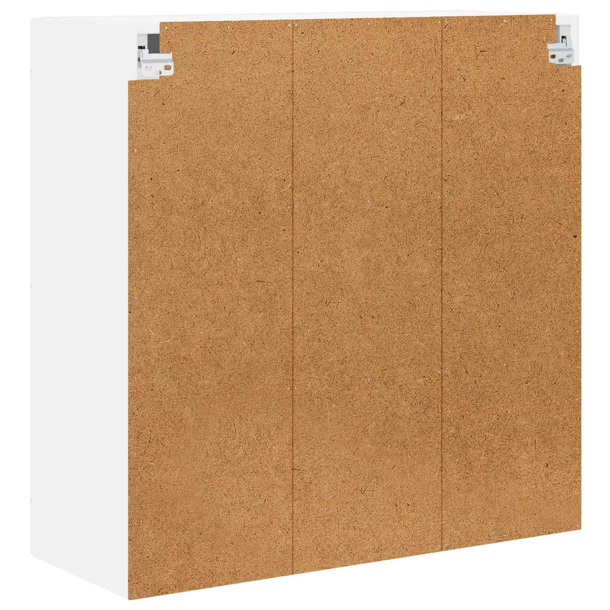 Wall Glass Cabinet PORTO White 80 x 31 x 80 cm Engineered Wood