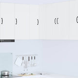 Kitchen Wall Cabinet White 57 x 57 x 80 cm Engineered Wood