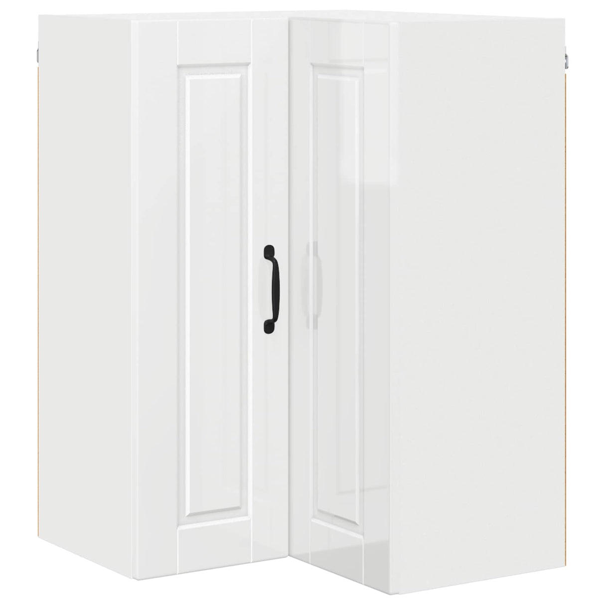 Kitchen Cabinet with Shelf High Gloss White 57 x 57 x 80 cm