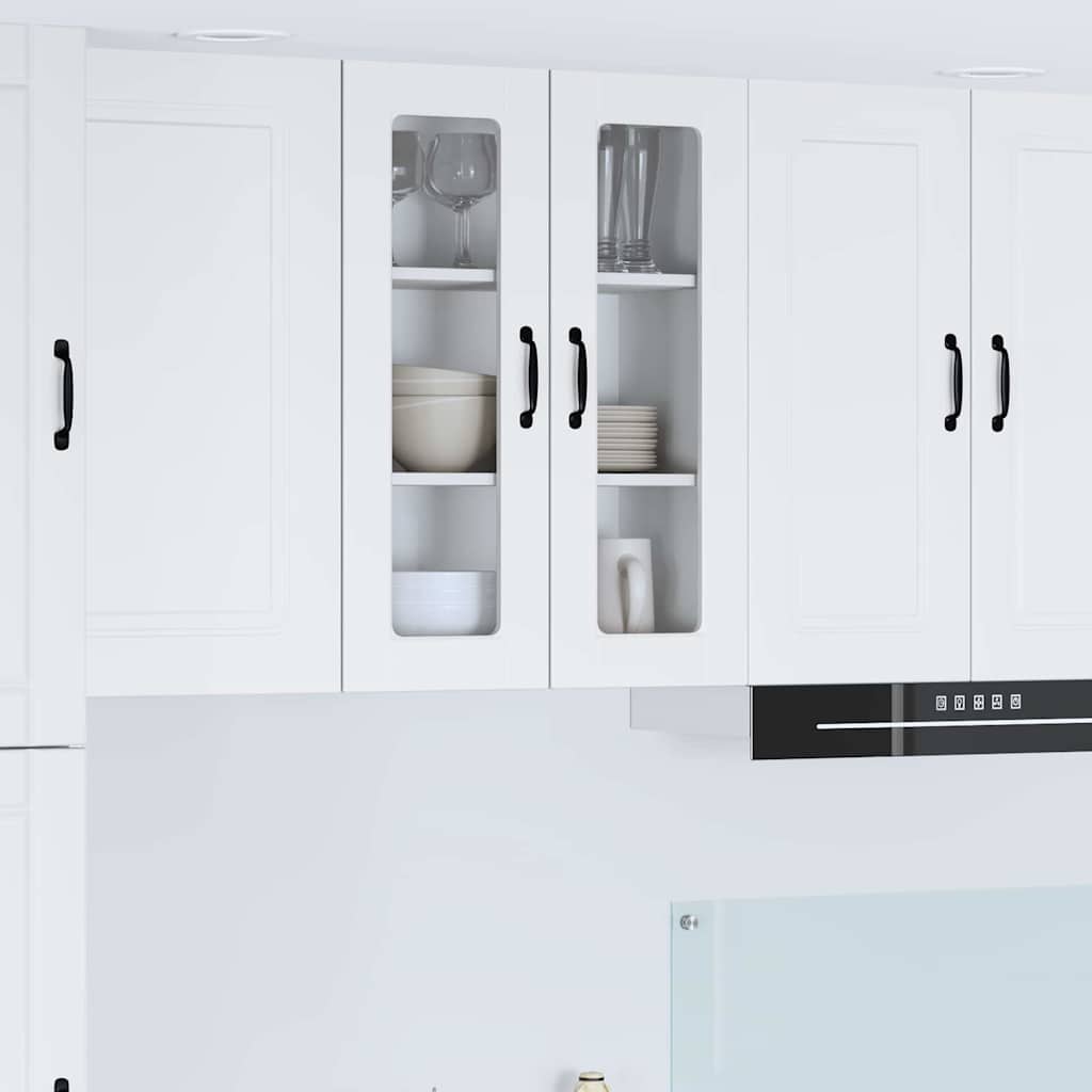 Kitchen Wall Cabinet White 60 x 31 x 80 cm Engineered Wood