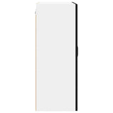 Kitchen Wall Cabinet Black 60 x 31 x 80 cm Engineered Wood - Close-Up Angle