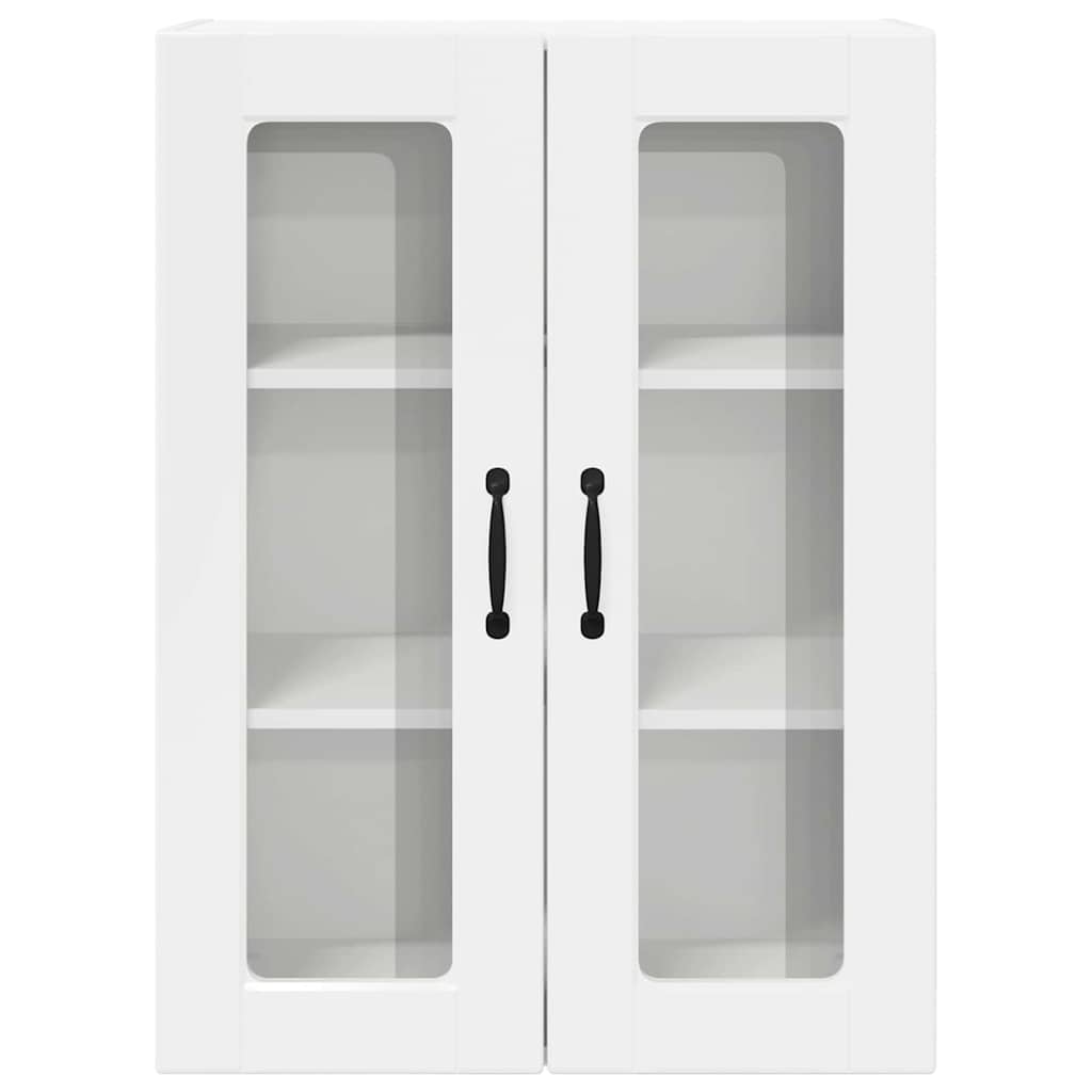 Kitchen Wall Cabinet with Door High Gloss White 60 x 31 x 80 cm