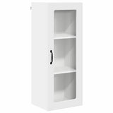 Kitchen Wall Cabinet White 40 x 31 x 100 cm Engineered Wood - Front View