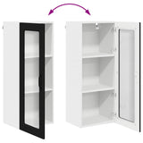 Kitchen Wall Cabinet Black 40 x 31 x 100 cm Engineered Wood - Extra Image