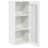 Kitchen Wall Cabinet High Gloss White 40 x 31 x 100 cm - 45-Degree Angle