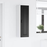 Wall Cabinet PORTO Black 30 x 31 x 100 cm Engineered Wood