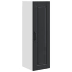 Wall Cabinet PORTO Black 30 x 31 x 100 cm Engineered Wood
