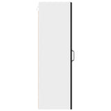 Wall Cabinet PORTO Black 30 x 31 x 100 cm Engineered Wood