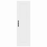 Kitchen Wall Cabinet High Gloss White 30 x 31 x 100 cm - Rear View