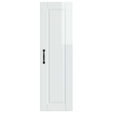 Wall Cabinet PORTO High Gloss White 30 x 31 x 100 cm - Rear View
