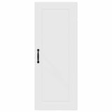 Kitchen Wall Cabinet White 40 x 31 x 100 cm Engineered Wood - Rear View