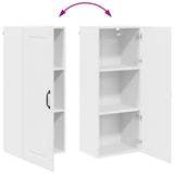 Kitchen Wall Cabinet White 40 x 31 x 100 cm Engineered Wood - Extra Image