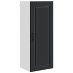 Wall Cabinet PORTO Black 40 x 31 x 100 cm Engineered Wood