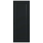 Wall Cabinet PORTO Black 40 x 31 x 100 cm Engineered Wood
