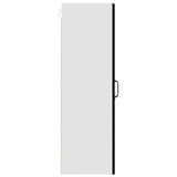 Wall Cabinet PORTO Black 40 x 31 x 100 cm Engineered Wood