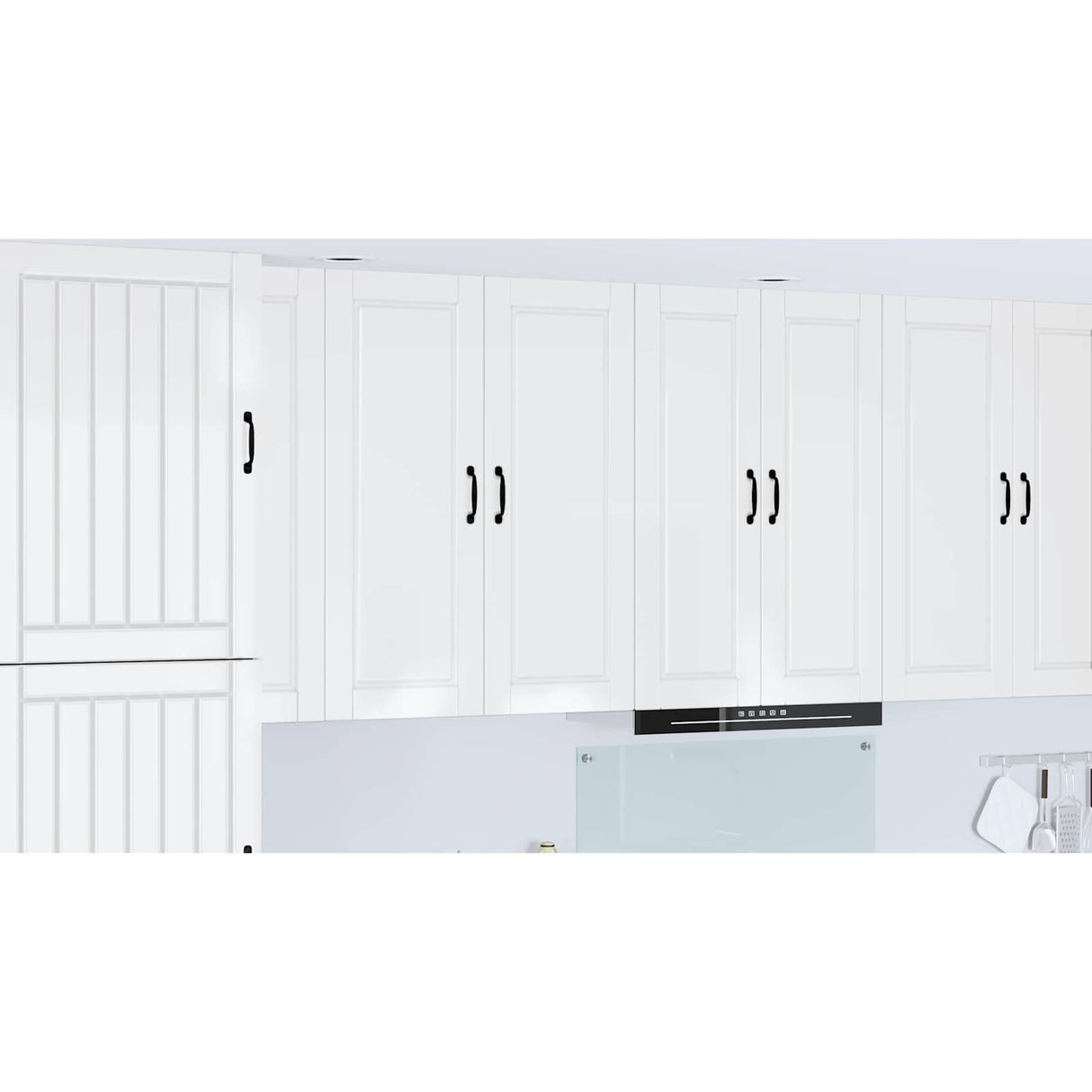 Wall Cabinet PORTO High Gloss White 40 x 31 x 100 cm