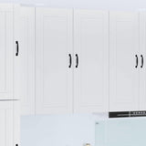 Kitchen Wall Cabinet High Gloss White 40 x 31 x 100 cm