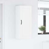 Kitchen Wall Cabinet High Gloss White 40 x 31 x 100 cm - Top-Down View