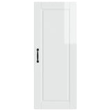 Wall Cabinet PORTO High Gloss White 40 x 31 x 100 cm - Rear View