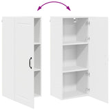 Kitchen Wall Cabinet High Gloss White 40 x 31 x 100 cm - Extra Image