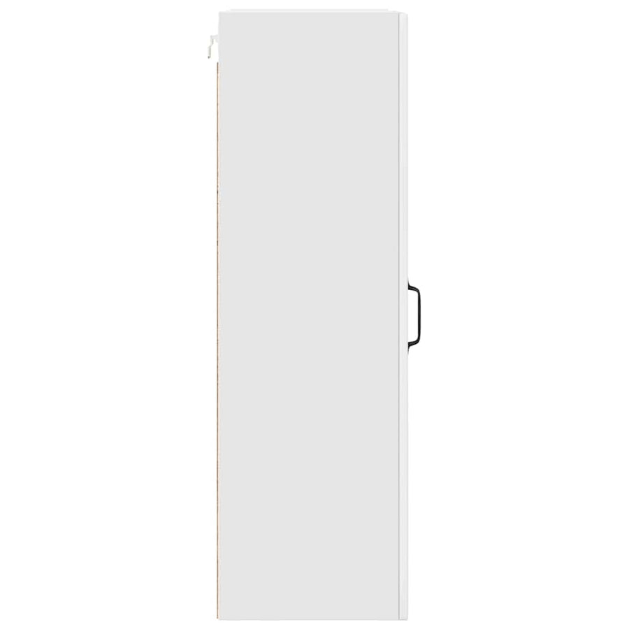 Wall Cabinet PORTO High Gloss White 40 x 31 x 100 cm