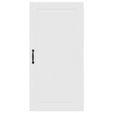 Kitchen Wall Cabinet White 50 x 31 x 100 cm Engineered Wood - Rear View