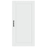Wall Cabinet PORTO White 50 x 31 x 100 cm Engineered Wood - Rear View