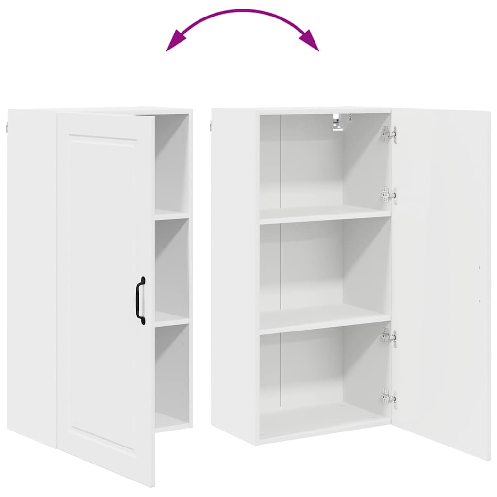 Kitchen Wall Cabinet White 50 x 31 x 100 cm Engineered Wood
