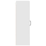 Kitchen Wall Cabinet White 50 x 31 x 100 cm Engineered Wood - Close-Up Angle