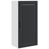 Wall Cabinet PORTO Black 50 x 31 x 100 cm Engineered Wood - Front View