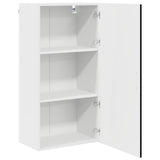 Wall Cabinet PORTO Black 50 x 31 x 100 cm Engineered Wood