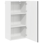 Wall Cabinet PORTO Black 50 x 31 x 100 cm Engineered Wood
