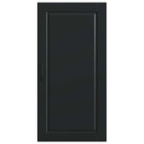 Wall Cabinet PORTO Black 50 x 31 x 100 cm Engineered Wood