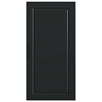 Wall Cabinet PORTO Black 50 x 31 x 100 cm Engineered Wood