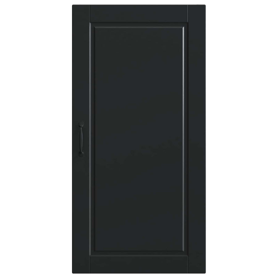 Wall Cabinet PORTO Black 50 x 31 x 100 cm Engineered Wood