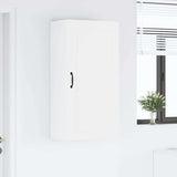 Kitchen Wall Cabinet High Gloss White 50 x 31 x 100 cm - Top-Down View