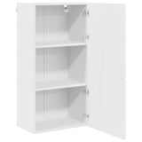 Kitchen Wall Cabinet High Gloss White 50 x 31 x 100 cm - 45-Degree Angle