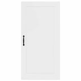 Kitchen Wall Cabinet High Gloss White 50 x 31 x 100 cm - Rear View