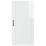 Wall Cabinet PORTO High Gloss White 50 x 31 x 100 cm - Rear View