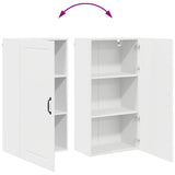 Kitchen Wall Cabinet High Gloss White 50 x 31 x 100 cm - Extra Image