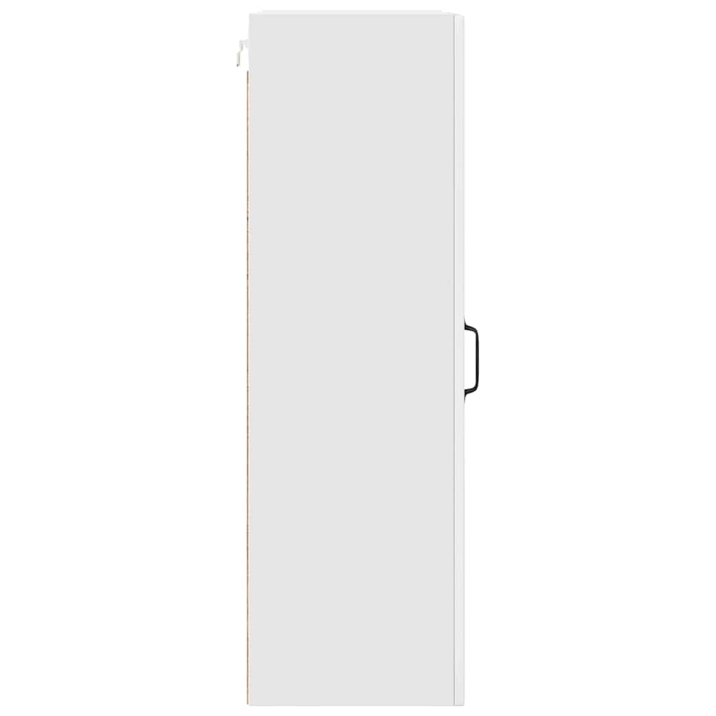 Kitchen Wall Cabinet High Gloss White 50 x 31 x 100 cm
