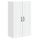 Wall Cabinet PORTO White 60 x 31 x 100 cm Engineered Wood - Front View
