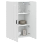 Wall Cabinet PORTO White 60 x 31 x 100 cm Engineered Wood