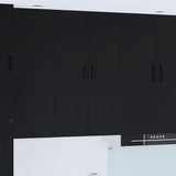 Kitchen Wall Cabinet Black 60 x 31 x 100 cm Engineered Wood